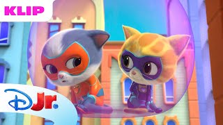 Omringet af bobler | SuperKillinger | Disney Junior Danmark