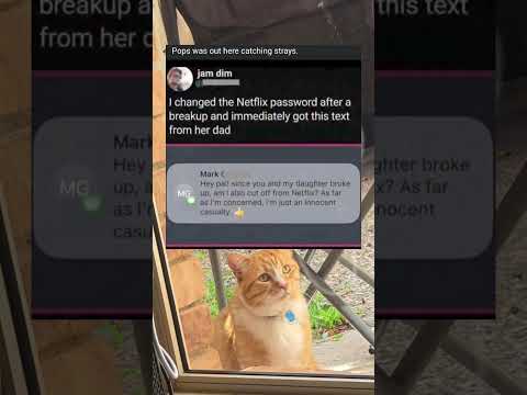 Pops was out here catching strays