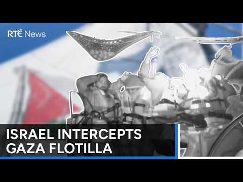 YouTube video thumbnail: Seven Irish People Arrested as Israel Intercepts Aid Flotilla