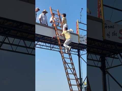 🔥1st Place Flying Dutchman 3 Man Ladder🔥 #extreme #racing #youtubehighfive @youtubecreators