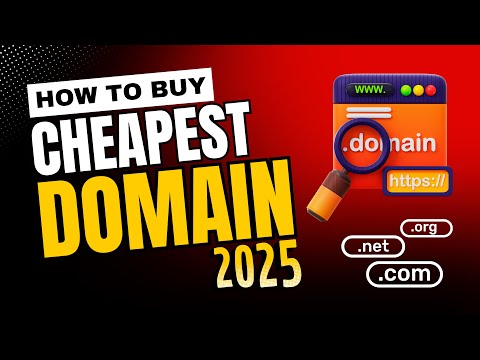 Where to Buy a Cheapest Domain in 2025? | 3 Best Domain Name Registrars