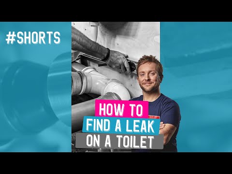 How to find a leaking toilet #Shorts