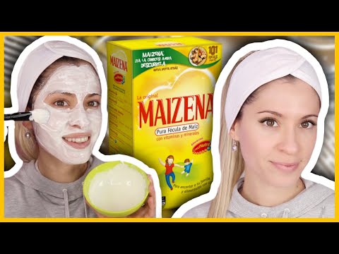 MASCARILLAS DE MAIZENA PARA ACLARAR TU ROSTRO | PIEL SIN MANCHAS | NatyGloss