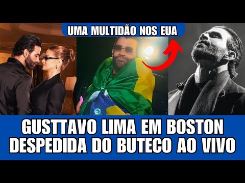 Gusttavo Lima em Boston, Estados Unidos (Buteco a despedida)