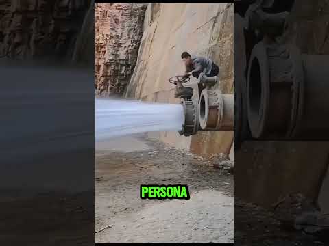 The challenging job of opening a dam