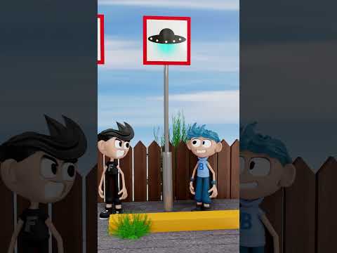 P F and B Traffic Signs Surprise #shorts