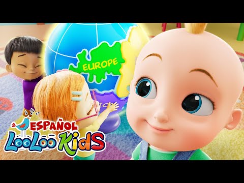 Los CONTINENTES para niños - Geografía para niños - Canciones para Bebés