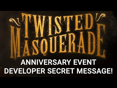 SECRET DEVELOPER MESSAGE IN DEAD BY DAYLIGHT TWISTED MASQUERADE ANNIVERSARY EVENT!