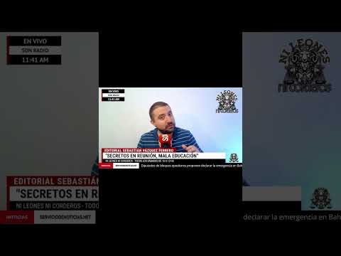 SECRETOS EN REUNIÓN, MALA EDUCACIÓN 🤫 | Sebastián Vázquez Ferrero