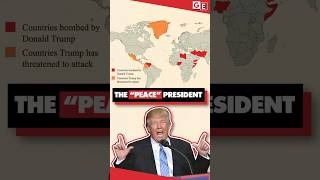 'Peace president' Trump has bombed 10 countries - more than any other US leader