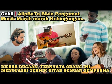 Alipbata Bikin BENGONG ❗MUSISI INI DIBUAT SEPERTI ORANG BARU BELAJAR BERMAIN GITAR || REACTION 2023