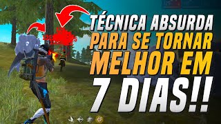 MELHORE SUA JOGABILIDADE EM ATÉ 90% COM ESSA TÉCNICA!! FREE FIRE