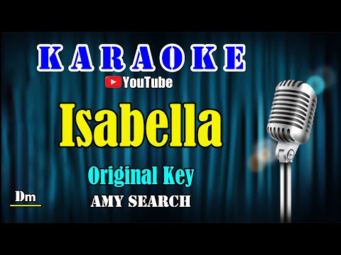 ISABELLA – Amy Search [ KARAOKE SLOW ROCK ] Original Key