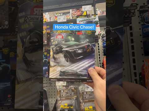 Hot Wheels Car Culture Honda Civic Chase! #hotwheels #hotwheelshunting #honda #civic