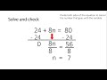Solving Linear Equations Steps