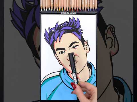 New Drawing Transition Results! Cartoon vs Realism Thanos Squid Game