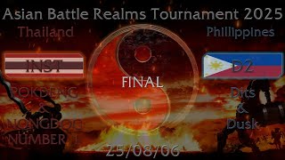 [ABRT25-FINAL] D2 vs INST / Asian Battle Realms Tournament 2025