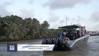 YouTube video thumbnail:  Guyana Advances Sustainable Tourism Efforts 