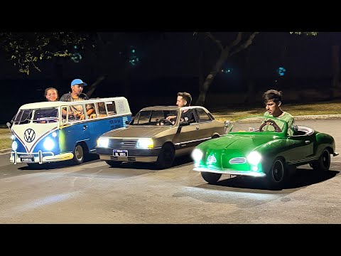 Chamei a Mini Kombi pro RACHA com o Mini Chevette!