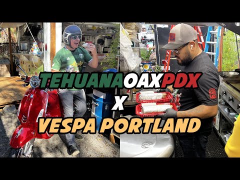 Vespa Portland x Tehuana Shirt by RH Deluxe