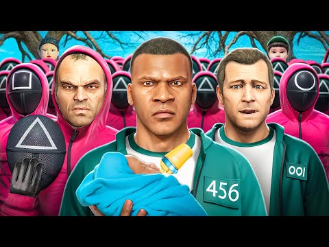 El Juego del Calamar 3 en GTA 5 🐙 (Película)