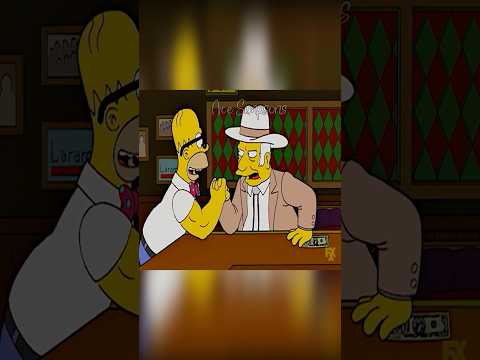 HOMER BECOMES THE KING OF ARM WRESTLING 💪💪😎 | #thesimpsons #simpsons #disney