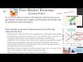 Economic Principles and Market Structures