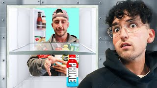 I Built a SECRET Fridge Gaming ROOM
