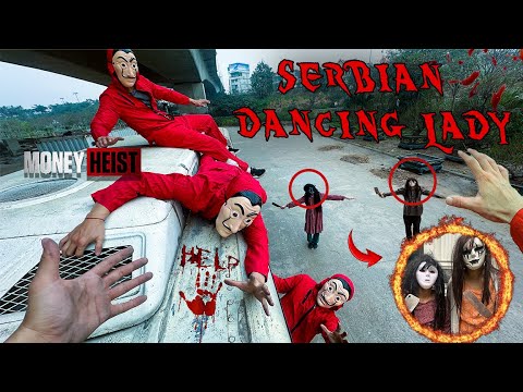 MONEY HEIST ESCAPING SERBIAN DANCING LADY 32 | Epic Parkour POV HORROR Movie Chase