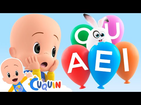 Balloons Vowels | Learn a lot with Cuquin