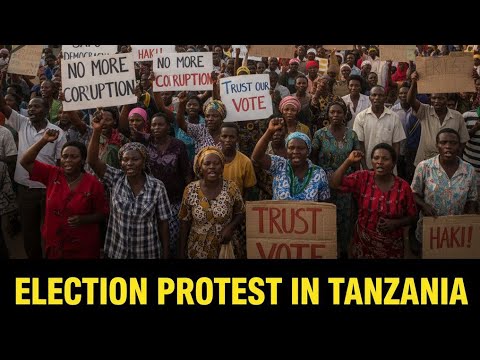 President Samia Suluhu Declared WINNER | Chaos and Protest Erupt