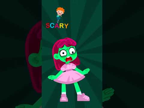 Opposite Words for Kids | Zombie Version For Toddlers and Preschool