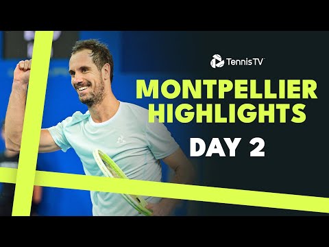 Gasquet Plays Mannarino; Rinderknech Battles Mayot & More | Montpellier 2025 Day 2 Highlights