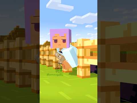 Efe turned into a rabbit #マイクラ #minecraftanimation #minecraft