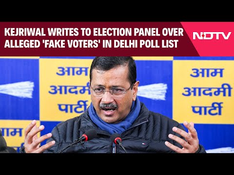 Kejriwal News | Kejriwal Writes To Election Panel Over Alleged 'Fake Voters' In Delhi Poll List