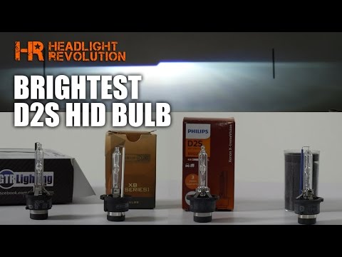 D2S 6000K HID Bulbs: Philips 85122 WHV2 White Vision | HR B121