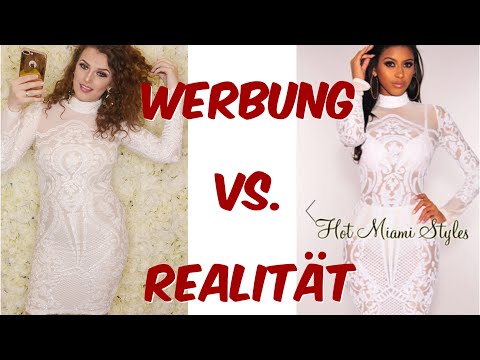 Werbung vs. Realität hotmiamistyles shein romwe rosegale Yoins Dresslily