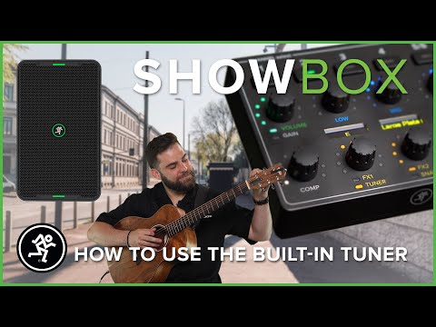 Mackie ShowBox Overview: How To Use The Built-In Guitar Tuner