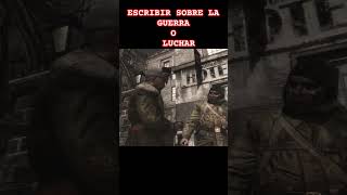 "ESCRIBIR SOBRE LA GUERRA O LUCHAR" #shorts #youtubeshorts #viral #cod #callofduty