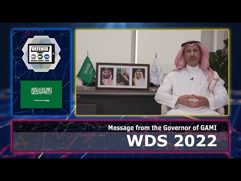 Governor of Gami HE Ahmad Al Ohali welcomes visitors and exhibitors at World Defense Show 2022