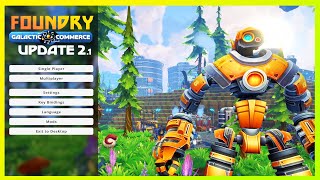 Minecraft + Satisfactory? Weltraum Update: Neues Projekt/Game - Foundry #01