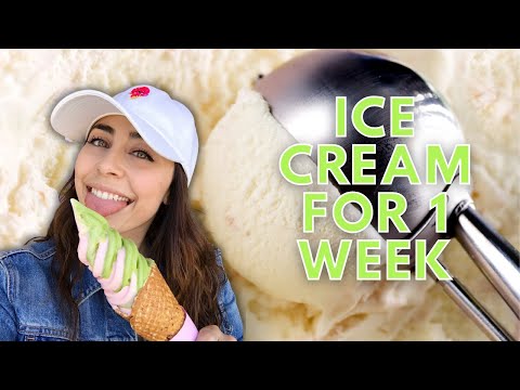 Can I Eat Ice Cream with Every Meal for One Week"
