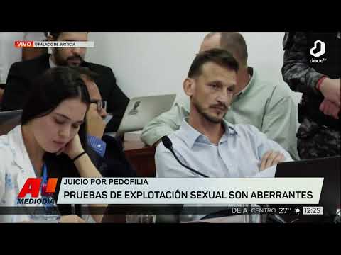 #AlMediodÃa: "ver las pruebas de abuso me arruinó la vida" (fiscal Glinka)