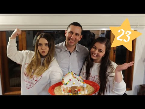 Competencia casas de dulces y mensajes a Mariana - Vlogmas día 23 ⭐️