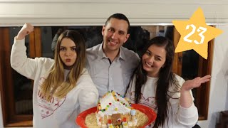 Competencia casas de dulces y mensajes a Mariana - Vlogmas día 23 ⭐️