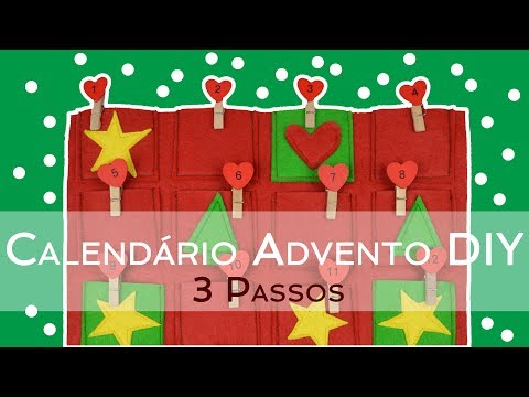 DIY Calendário do Advento | 3 passos