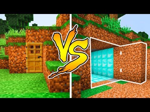 MINECRAFT - NOOB vs PRO: SECRET BASE in REAL LIFE AVM MINECRAFT ANIMATION