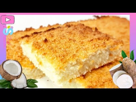 Receta Increible: ¡Dulce de Coco y Mandioca Sin Azúcar y Ni Gluten! 🥥 Fácil, Saludable y Delicioso