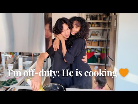 My Korean Husband Took Over the Kitchen for a Day 🍳