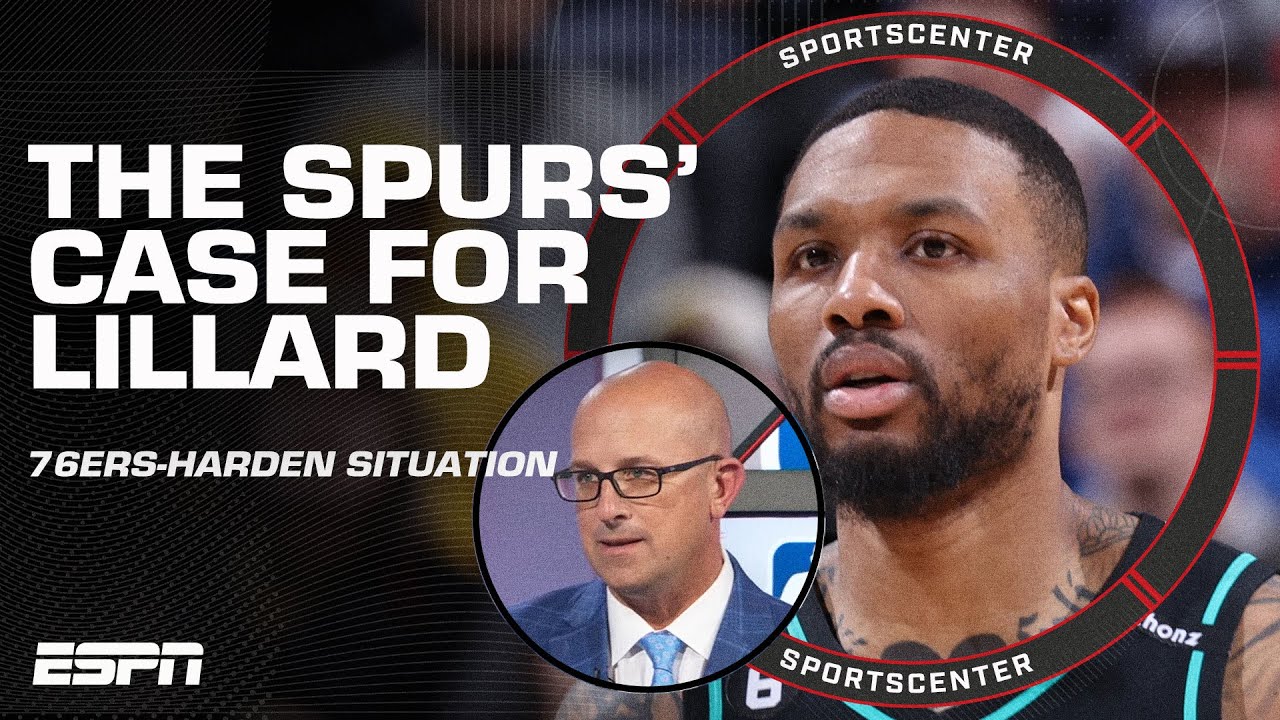 Bobby Marks links Damian Lillard to San Antonio Spurs 👀 ‘HE’S A WILD CARD’ | SportsCenter